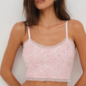 Isabeau Sleep Top from For Love & Lemons